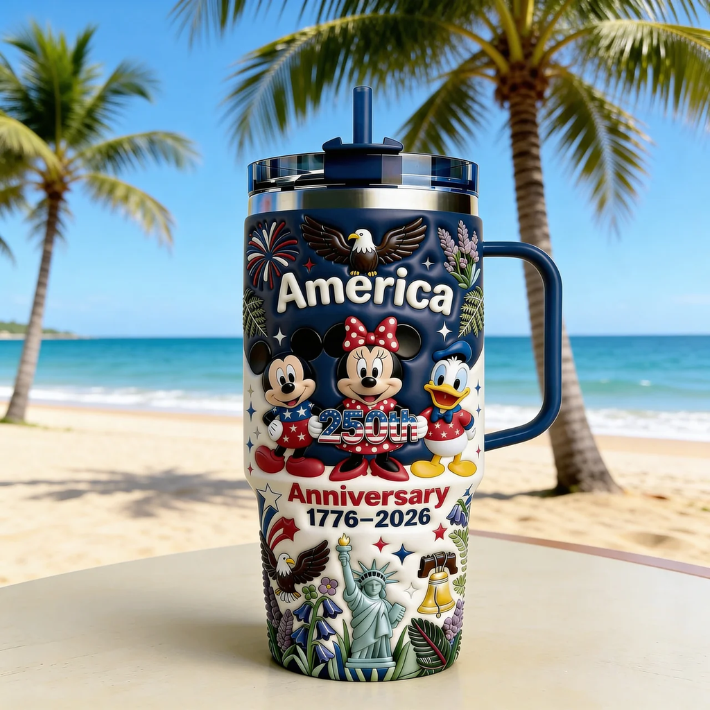 Personalized 250th Anniversary America Tumbler Gift for Patriots