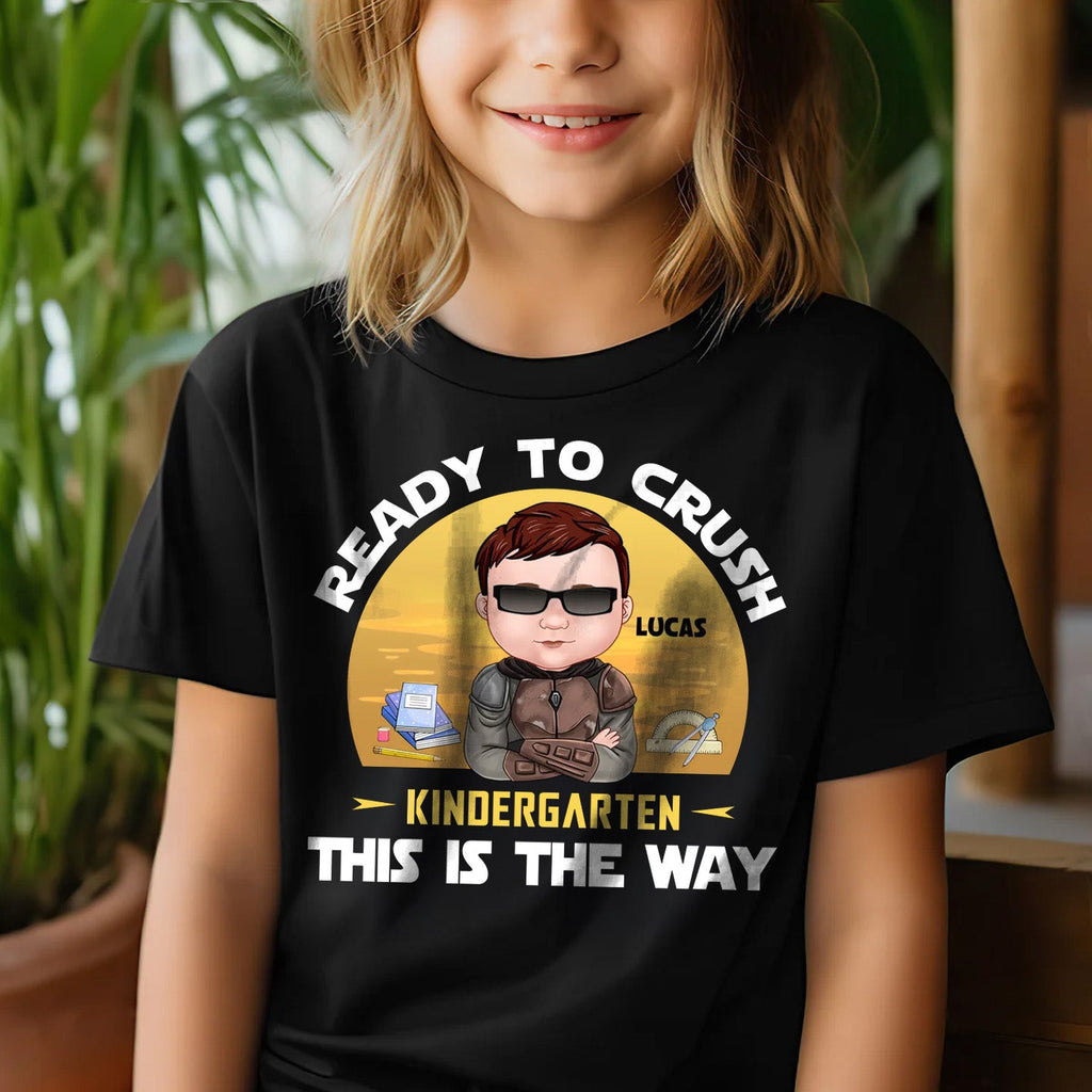 Personalized Kindergarten Shirt Ready to Crush Gift for Kids