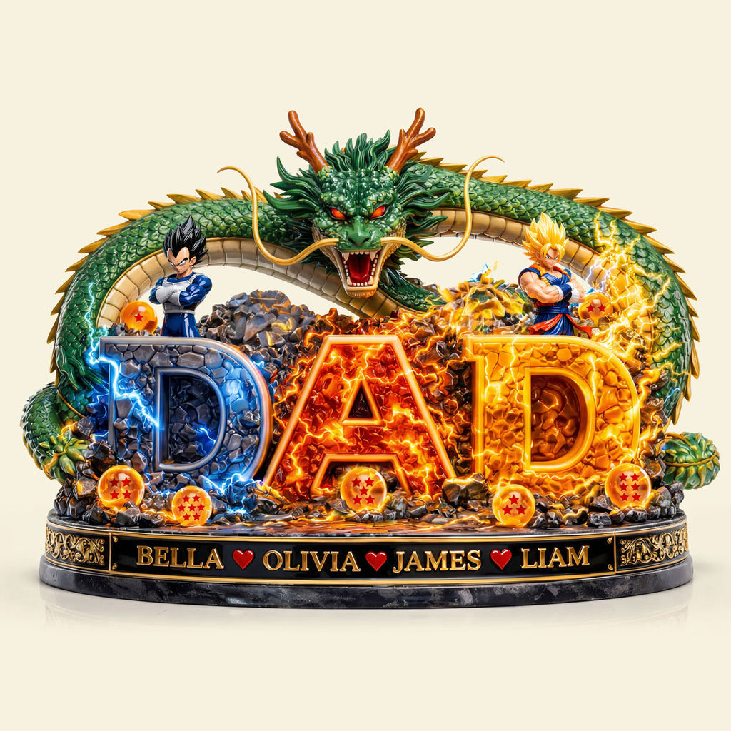 Personalized Acrylic Plaque Best Dad Ever Gift for Movie Fans