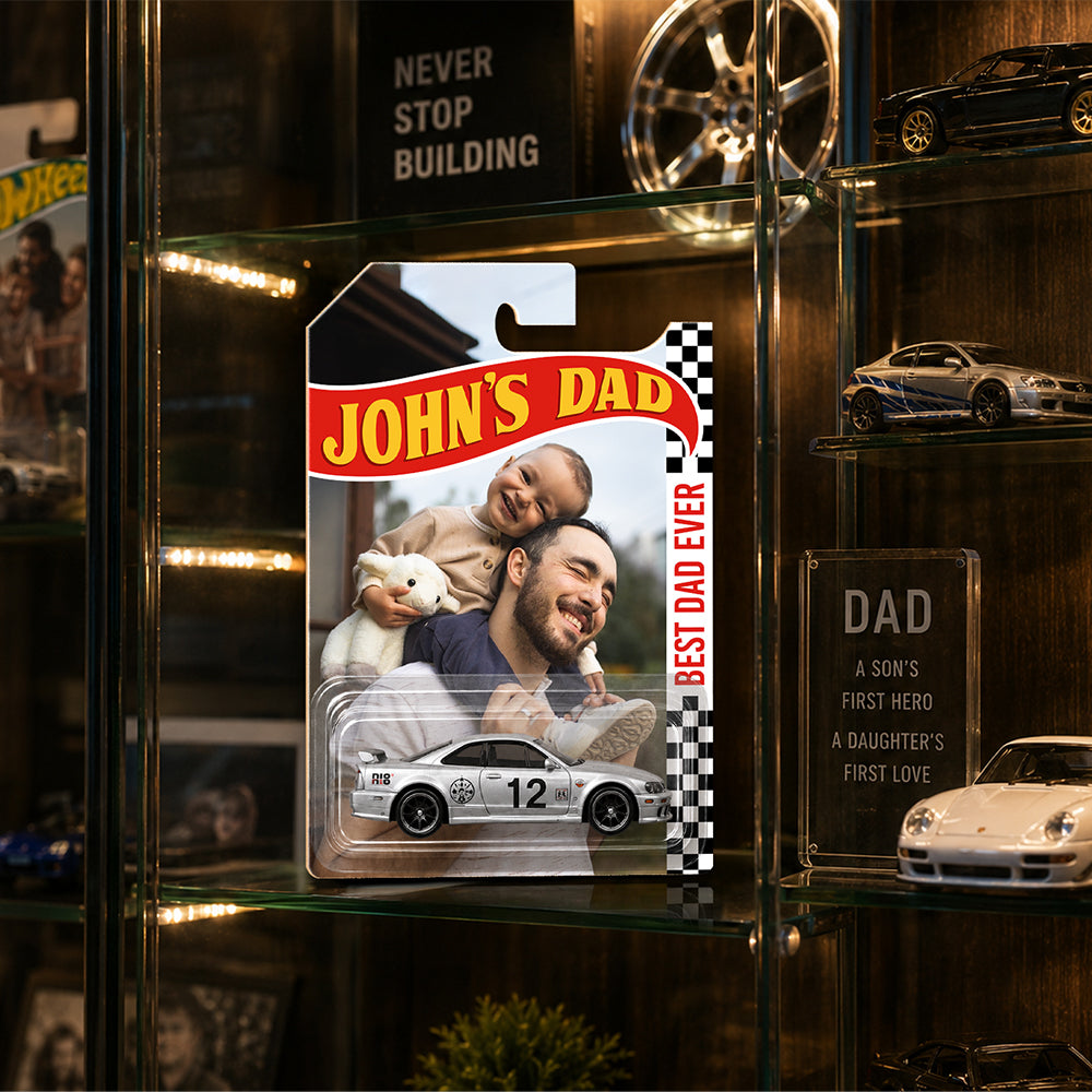 Personalized Hot Wheels Collector Packaging Gift for Dad HN590 - Hot Wheels GradoCreations