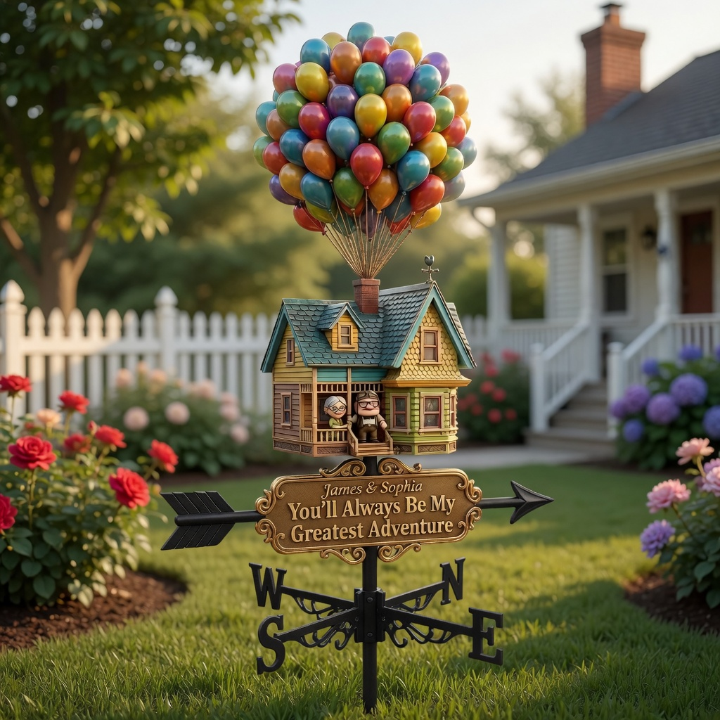 Personalized Weather Vane Custom Name Gift for Family Couples