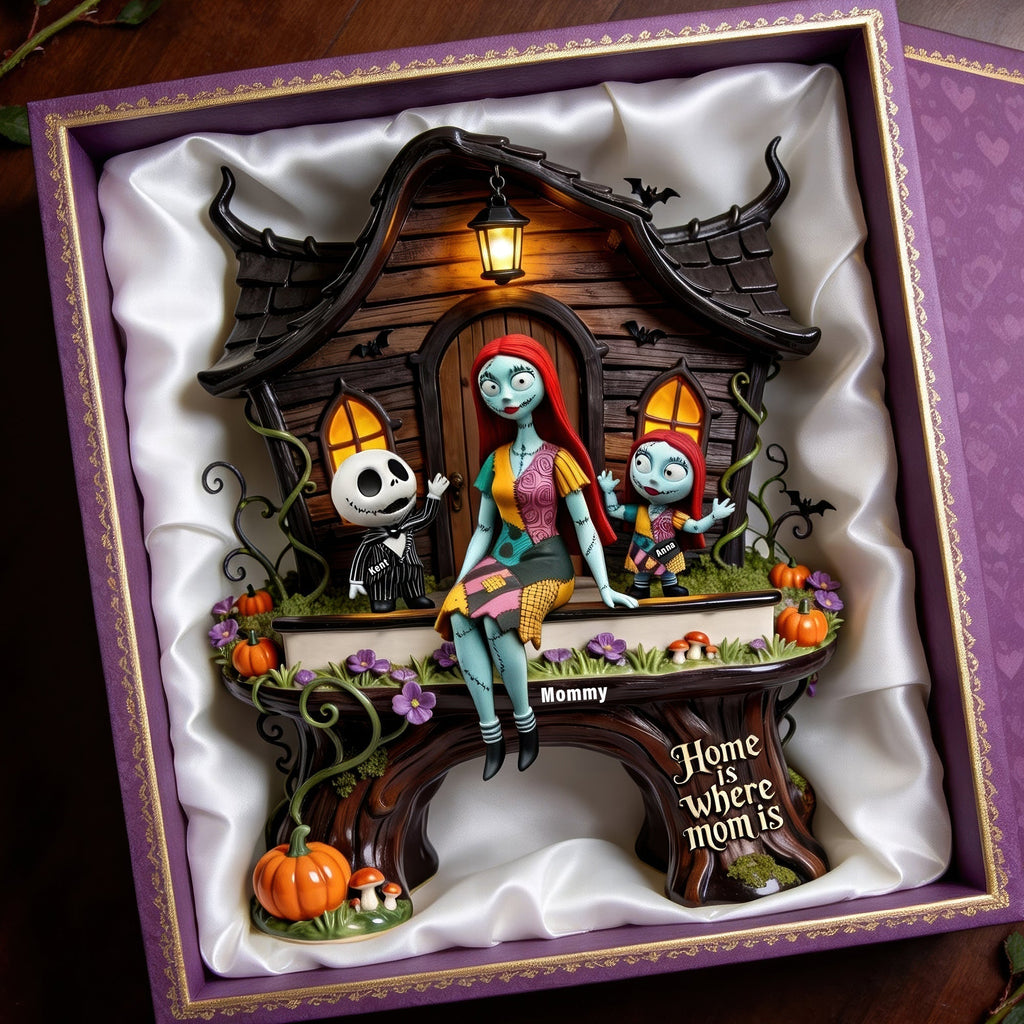 Personalized Spooky Acrylic Plaque Gift for Mom | Horror Lovers