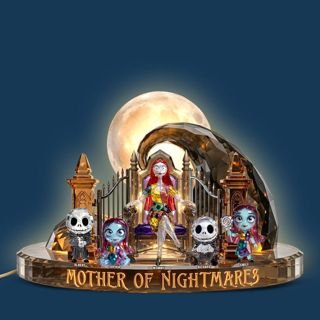 Personalized Spooky Mother of Nightmares Acrylic Light Box Gift for Mom
