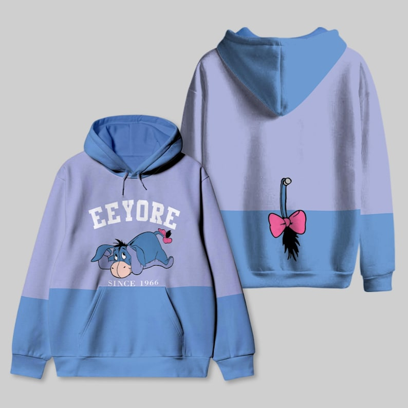 Personalized Winnie the Pooh Hoodie Custom Gift for Fans