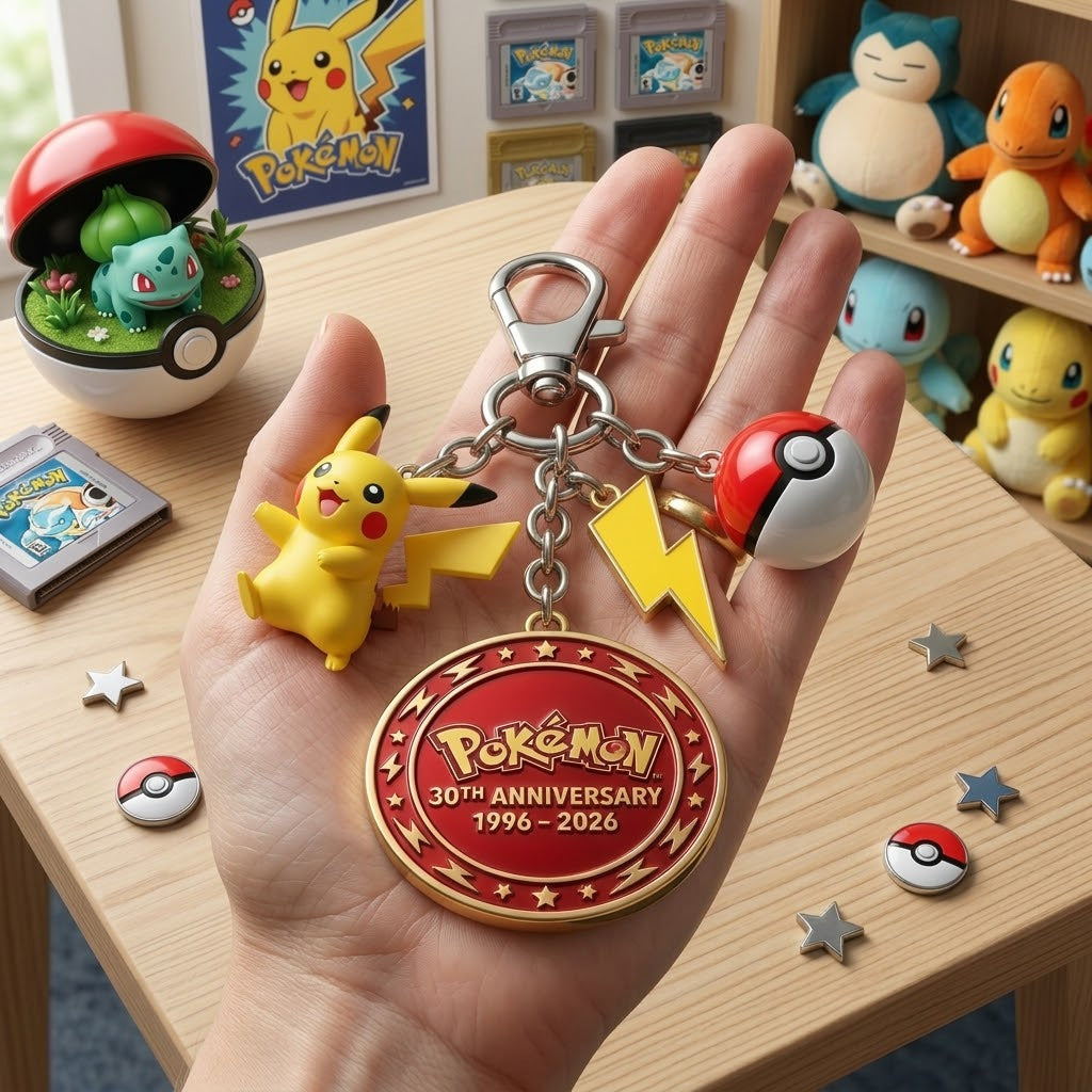 Personalized Acrylic Keychain 30th Anniversary Gift for Movie Fans