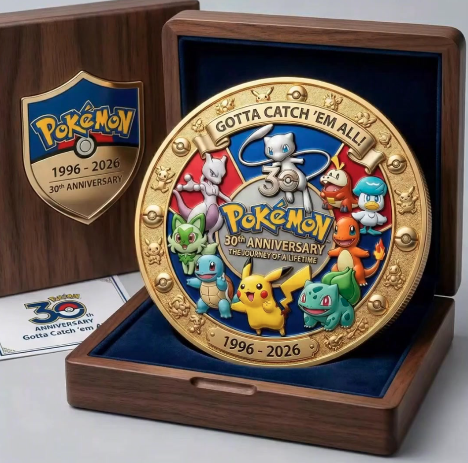 Personalized Commemorative Coin 30th Anniversary Gift for Movie Fans