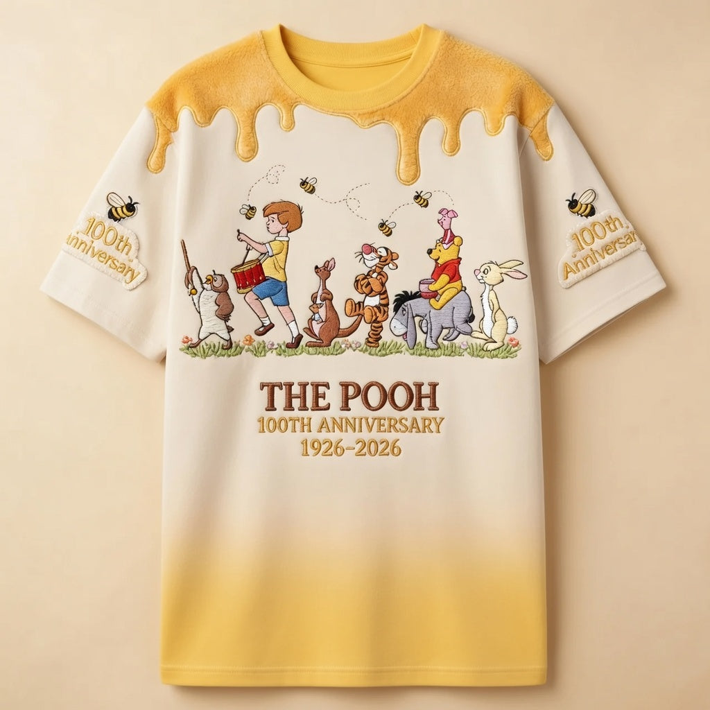 Personalized 100th Anniversary Honey Bear Shirt Gift for Movie Fans