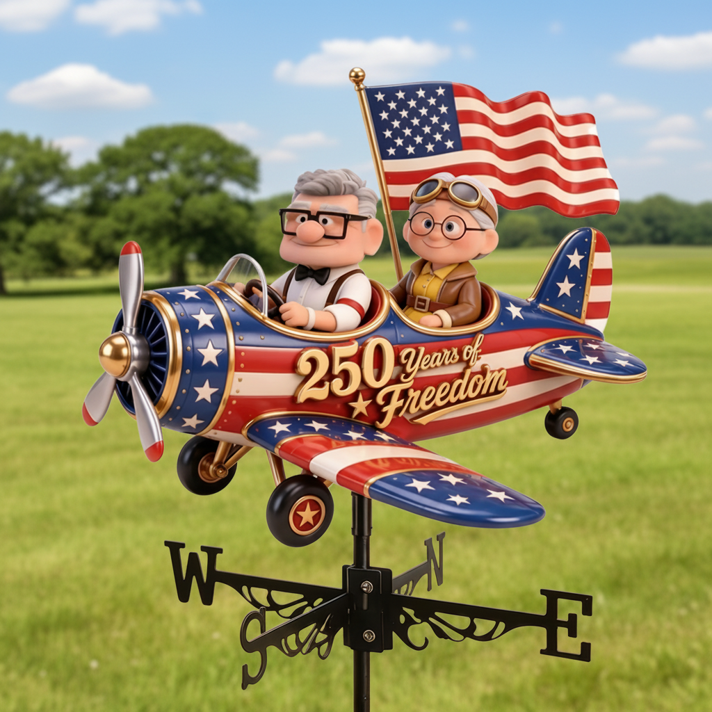 Personalized Weather Vane Custom Family Design for Outdoor Decor