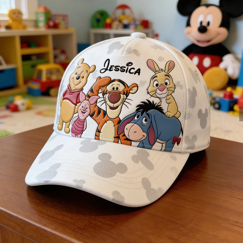 Personalized Classic Cap with Disney Characters Gift for Kids