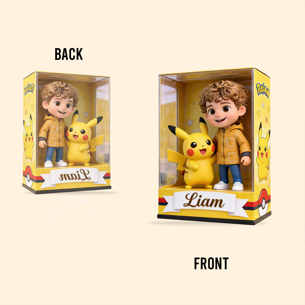 Personalized Custom Photo Acrylic Plaque Gift for Kids & Movie Fans