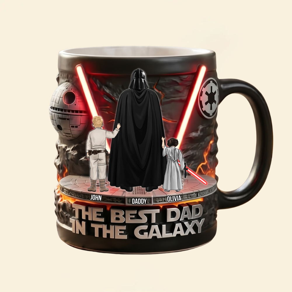 Personalized Color Changing Mug Best Dad Gift Idea