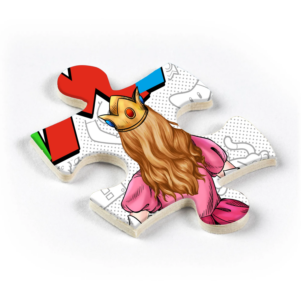 Personalized Super Mommio Puzzle Gift for Mom - Custom Fun