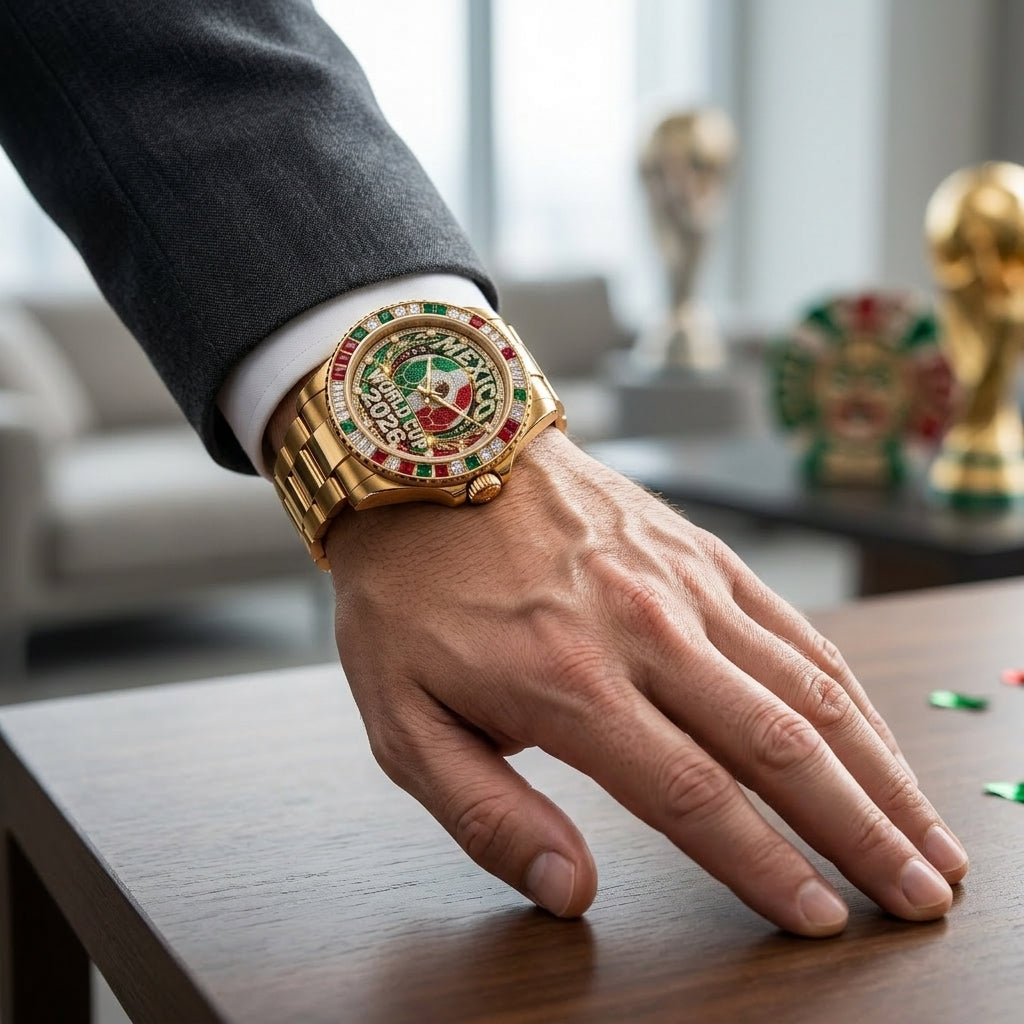 Men's Soccer World Cup 2026 Wrist Watch Gift for Football Fans