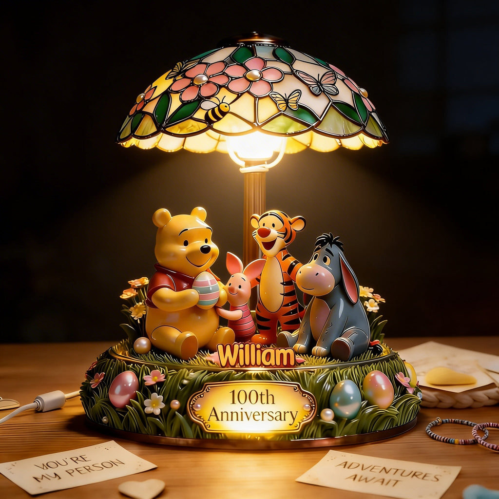 Personalized Acrylic Light Box 100th Anniversary Gift for Family