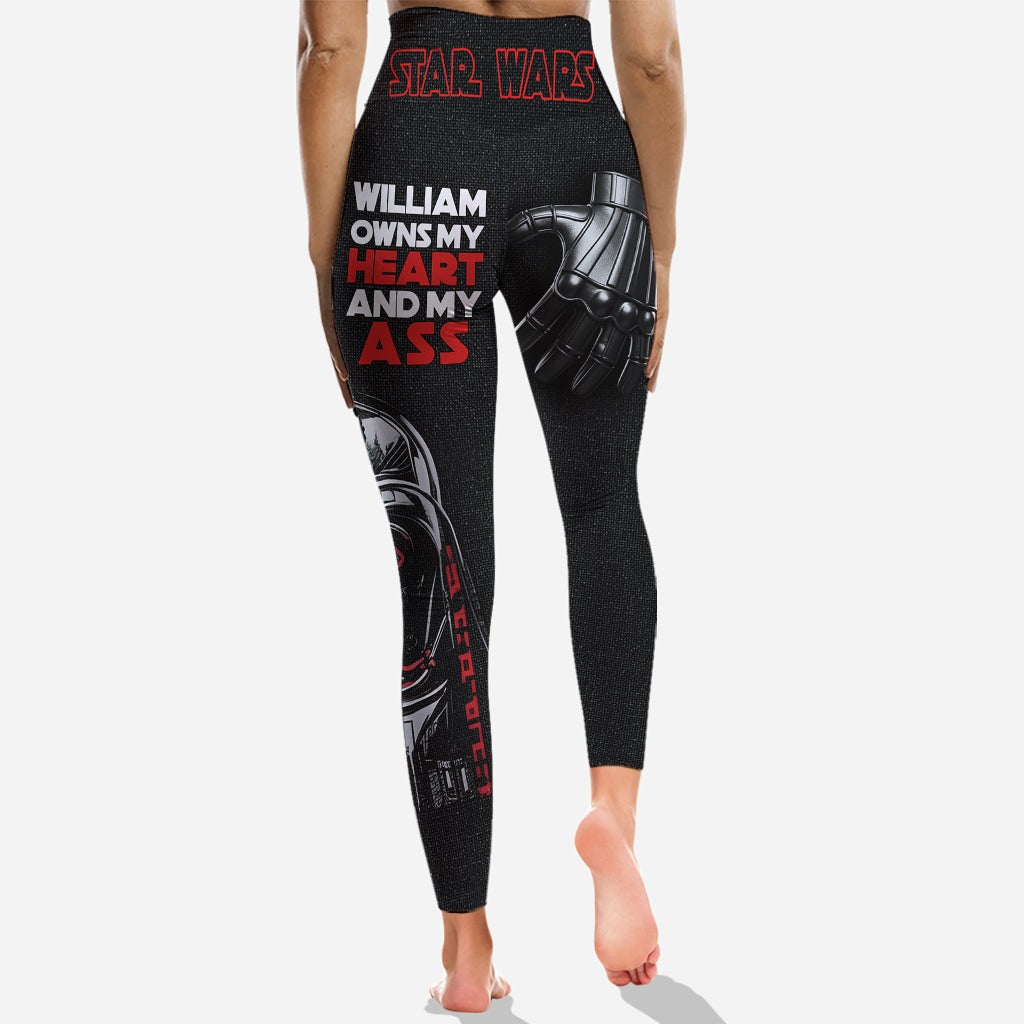 Personalized Star Wars Hoodie and Leggings Set Gift for Her