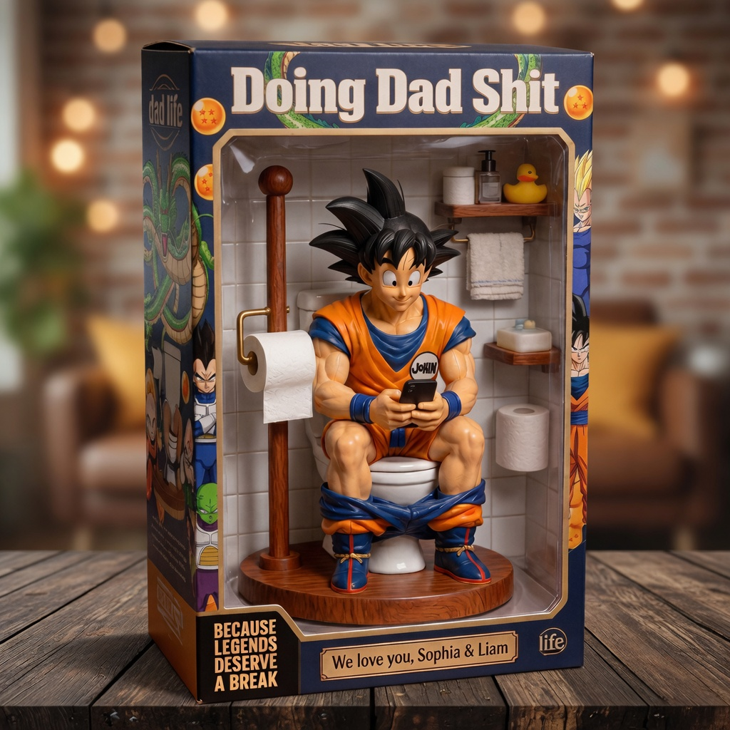 Personalized Acrylic Plaque Doing Dad Shit Gift for Dad