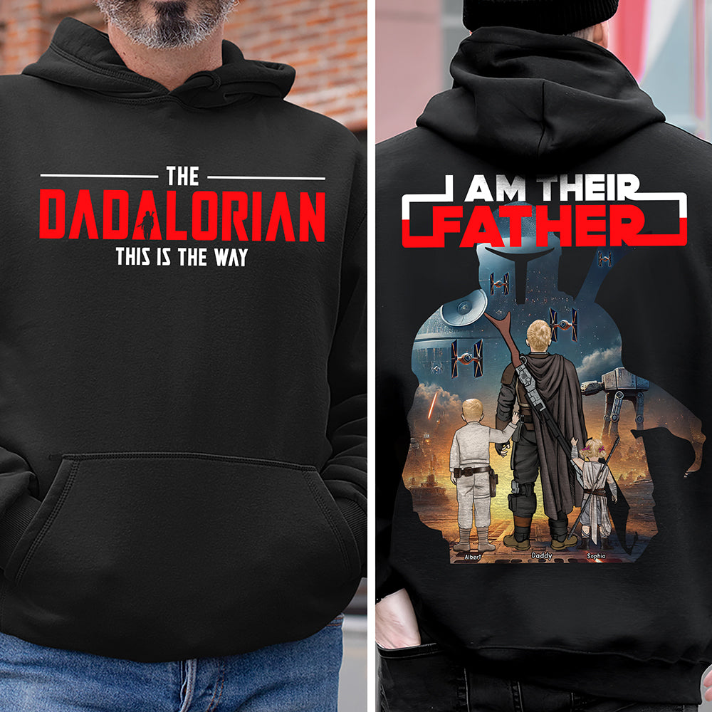 Personalized Star Wars Dad T-Shirt | Customizable Gift for Father's Day
