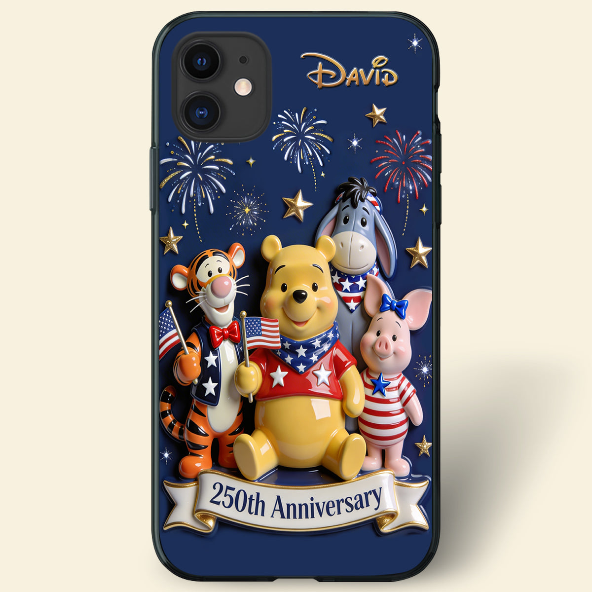 Personalized 250th Anniversary Phone Case for Movie Fans
