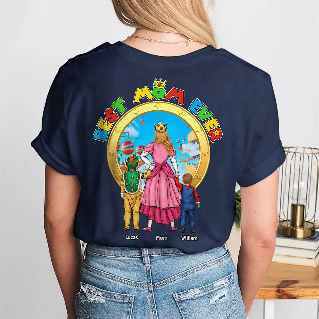 Personalized Super Mommio Gaming Shirt for Mom - Unique Gift