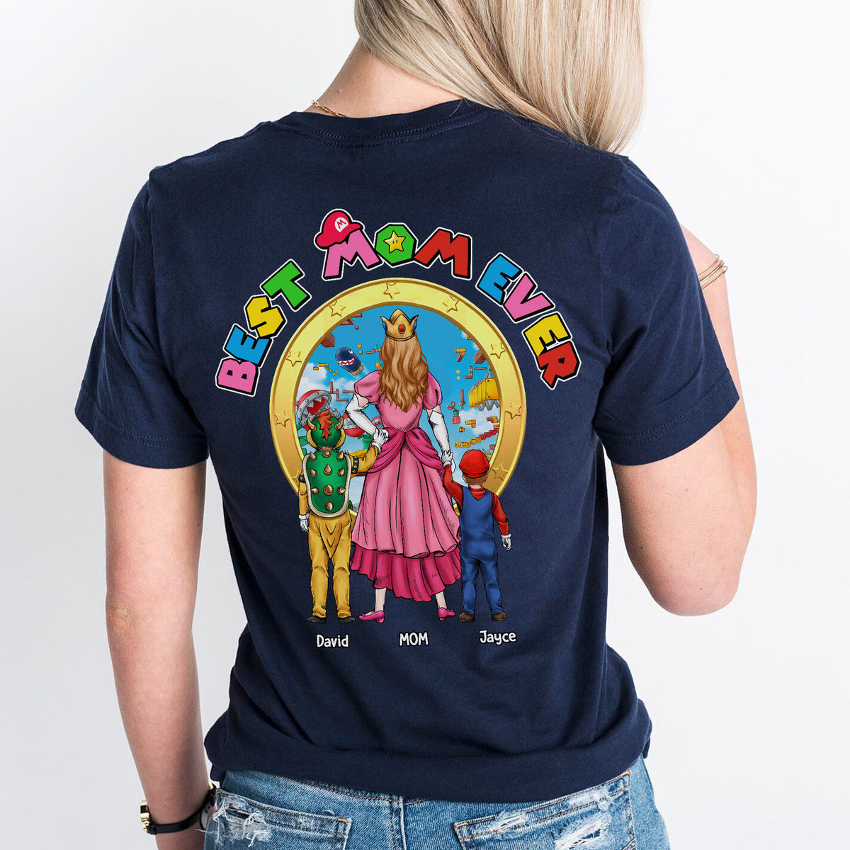 Personalized Super Mom Shirt Gift for Mom | Customization Available