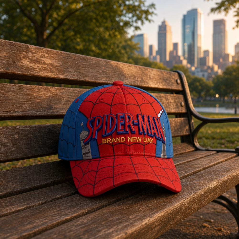 Personalized Spider-Man Classic Cap Custom Name Gift for Kids Classic Cap GradoCreations