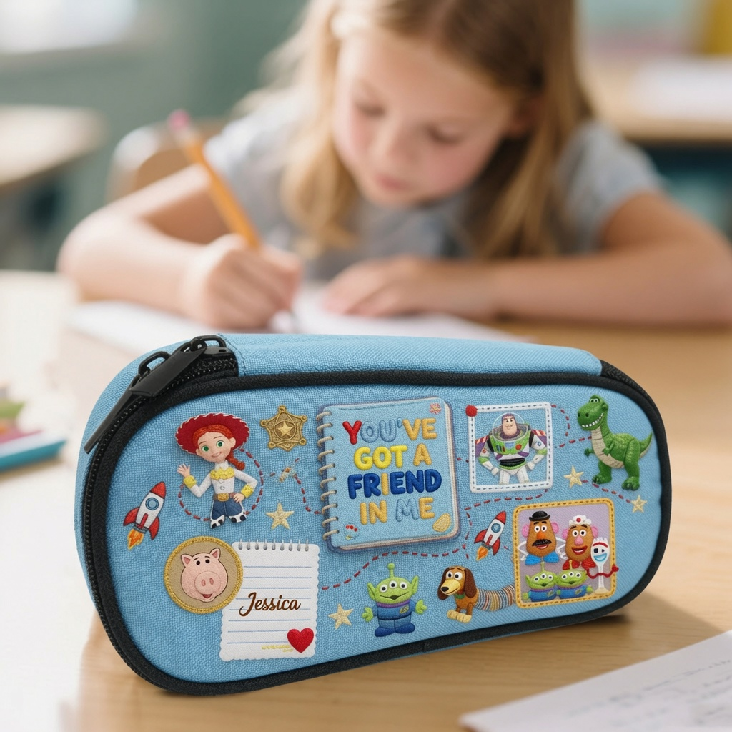 Personalized Toy Story Backpack Set with Lunch Bag & Water Bottle - Back to School Gift for Kids