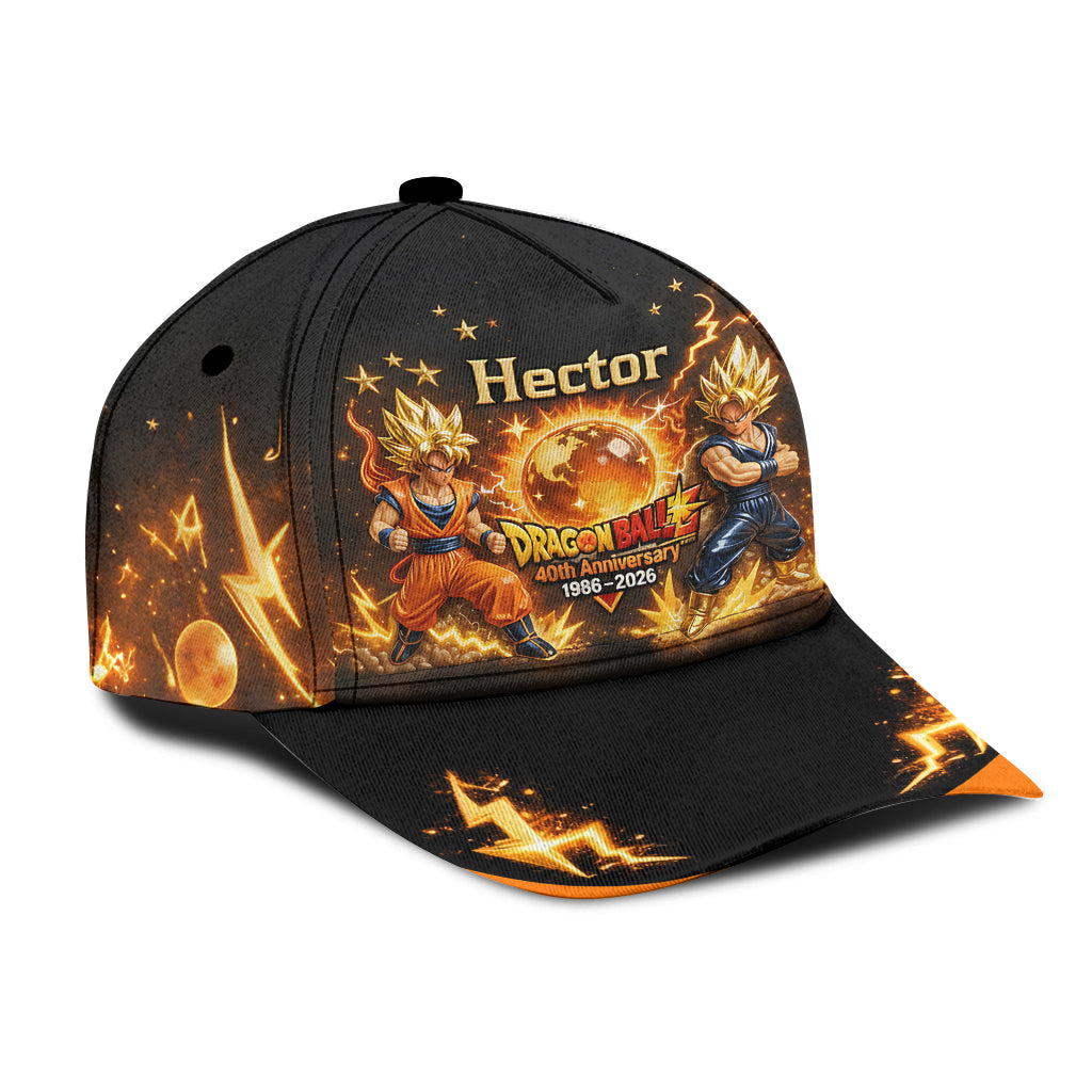 Personalized Classic Cap with Dragon Ball Design for Movie Fans | Anniversary Gift