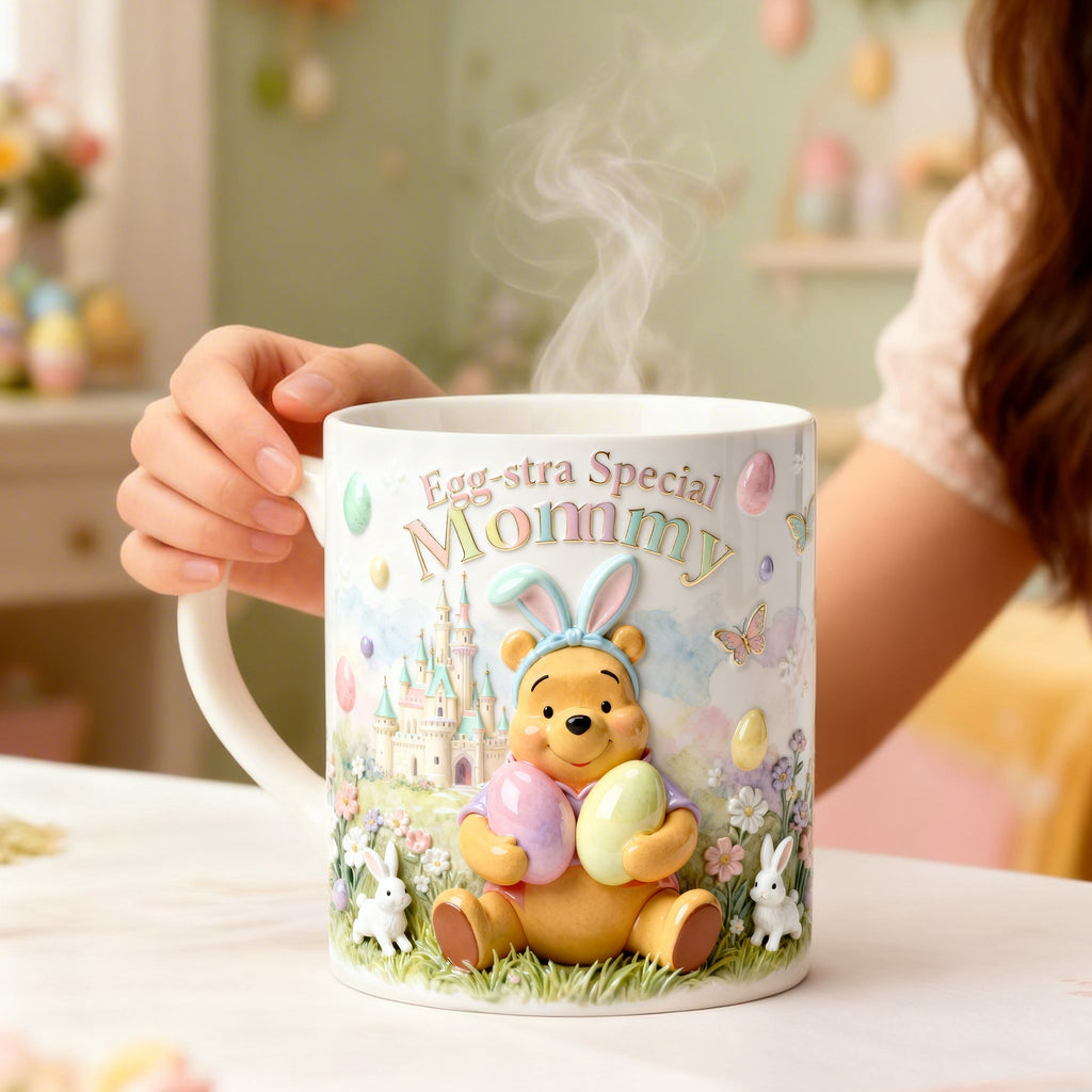 Personalized Egg-stra Special Grandma Mug Custom Names | Gift for Easter