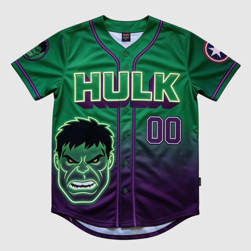 Personalized Comic Characters Baseball Jersey Gift for Movie Fans Baseball Jersey GradoCreations