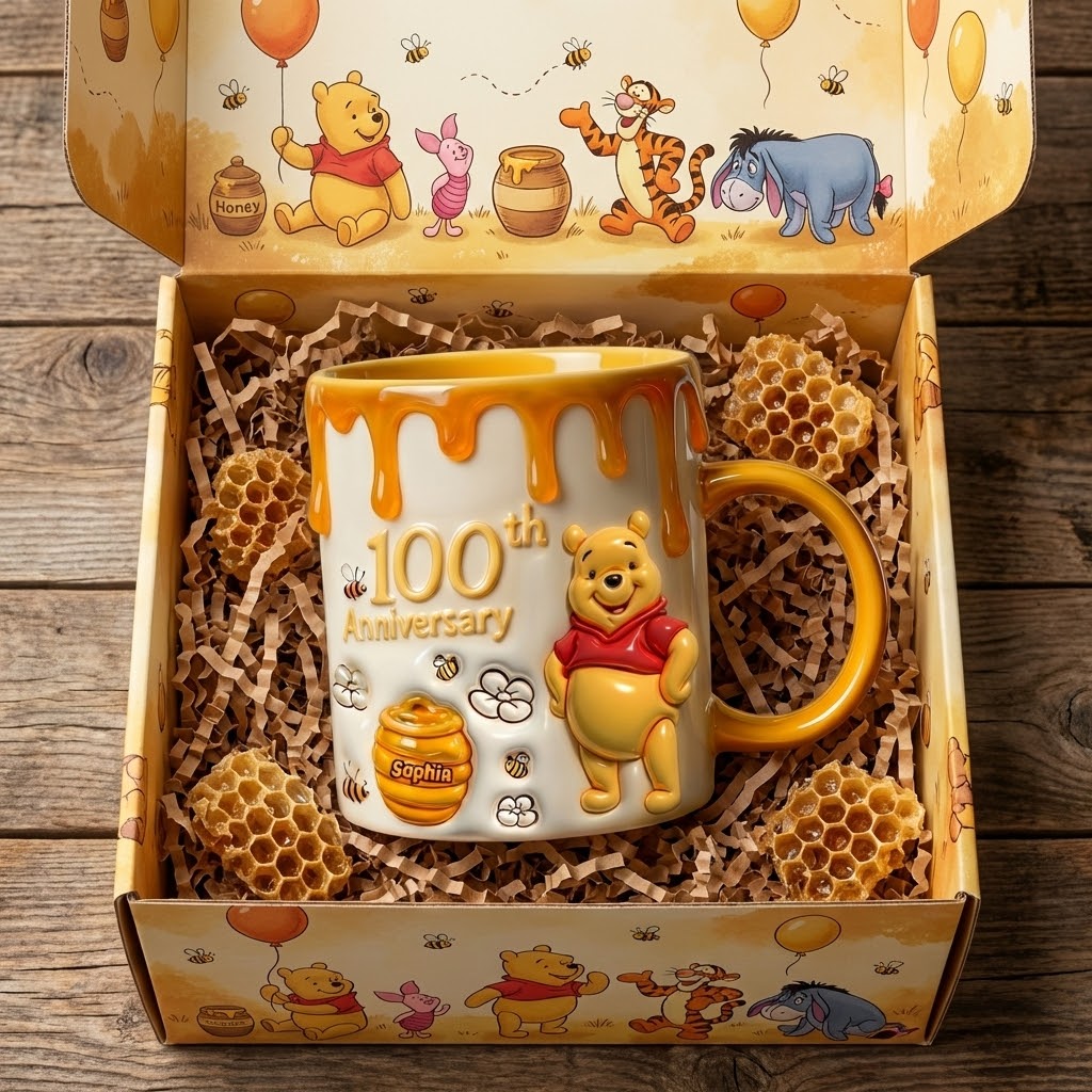 Personalized 100th Anniversary Accent Mug for Movie Fans