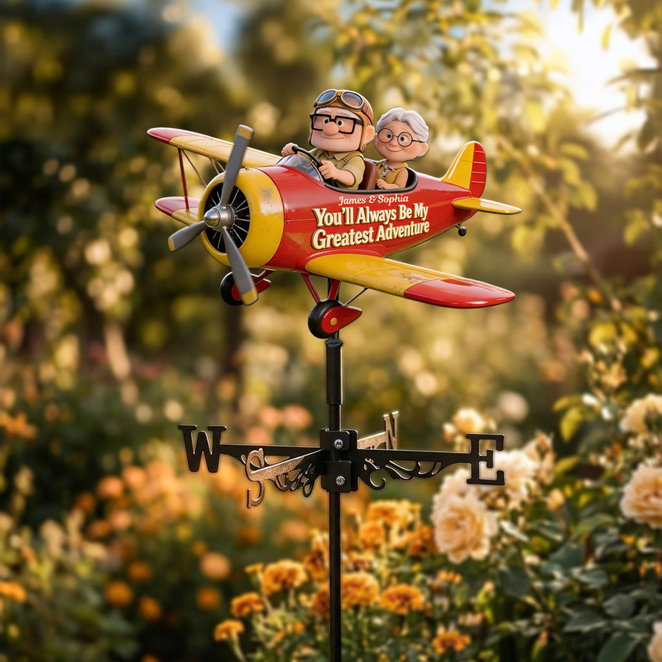 Personalized Weather Vane Custom Family Name Gift for Home Decor
