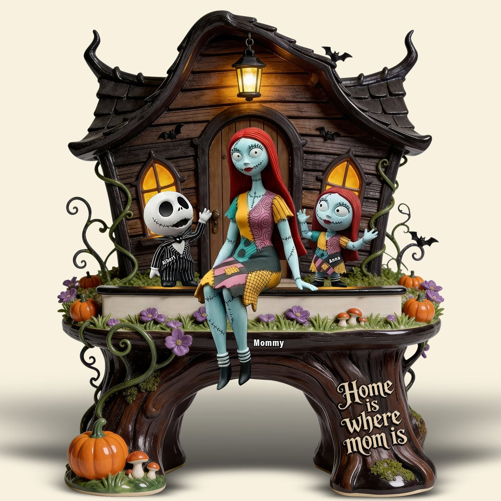 Personalized Spooky Acrylic Plaque Gift for Mom | Horror Lovers