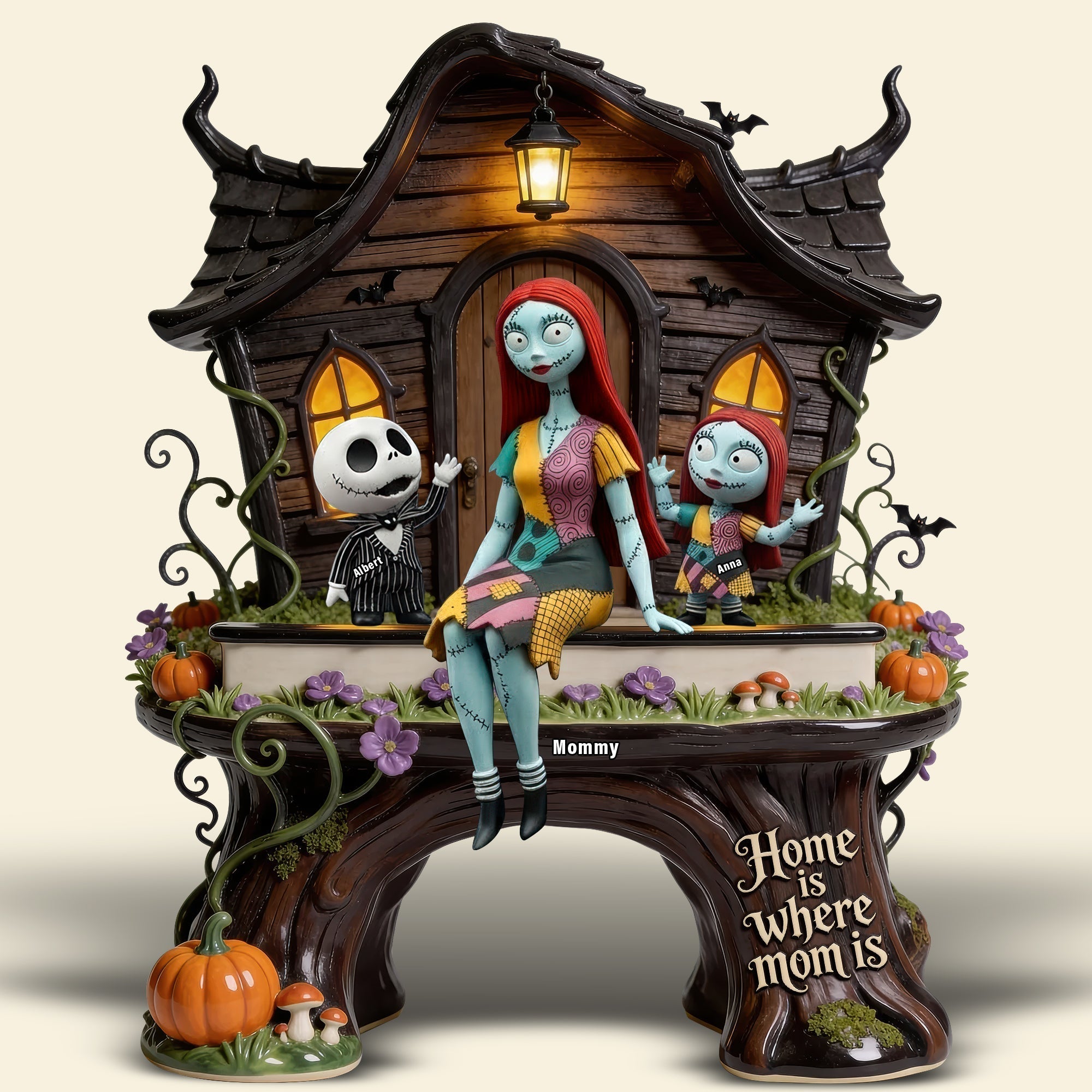 Personalized Spooky Acrylic Plaque Gift for Mom | Horror Lovers
