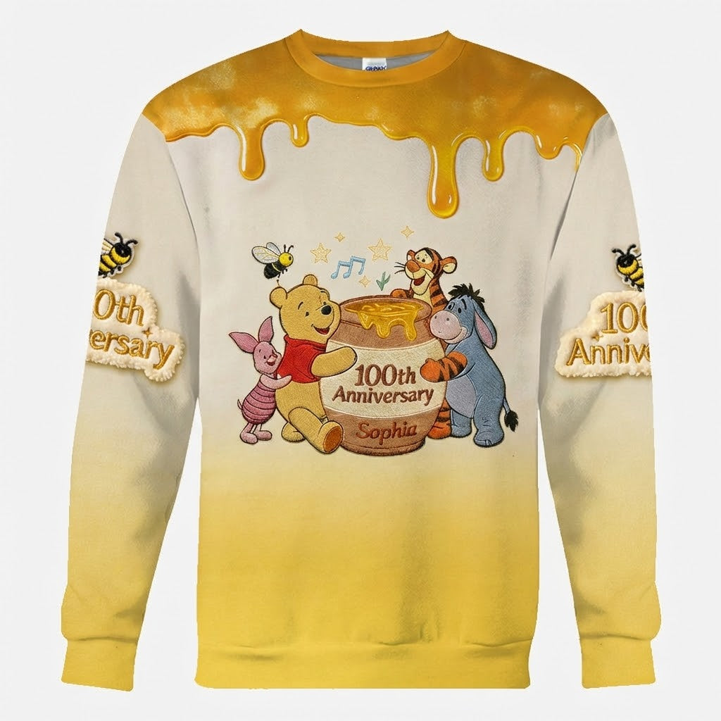 Personalized All-Over Print Anniversary Shirt Gift for Movie Fans