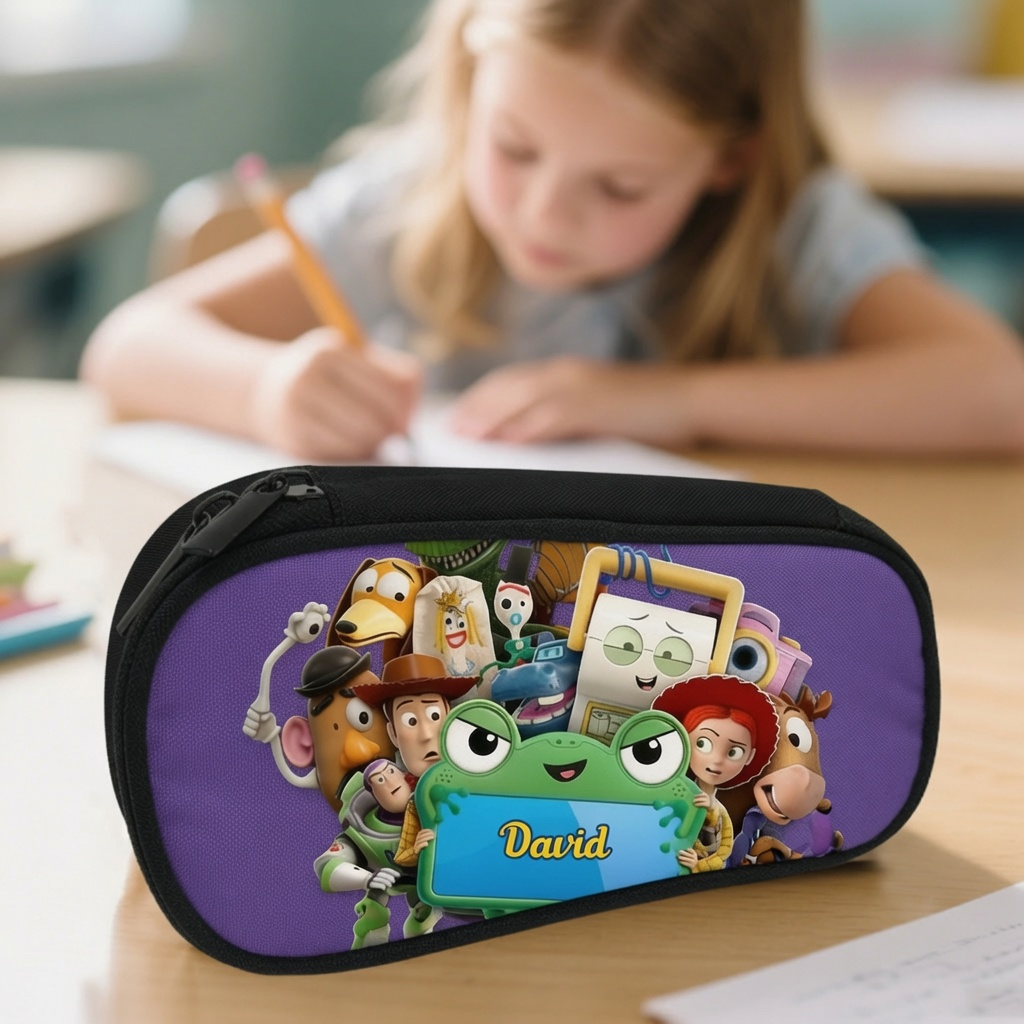 Personalized Toy Story School Backpack Set for Kids - Lunch Bag, Pencil Case & Water Bottle School Bag+ GradoCreations