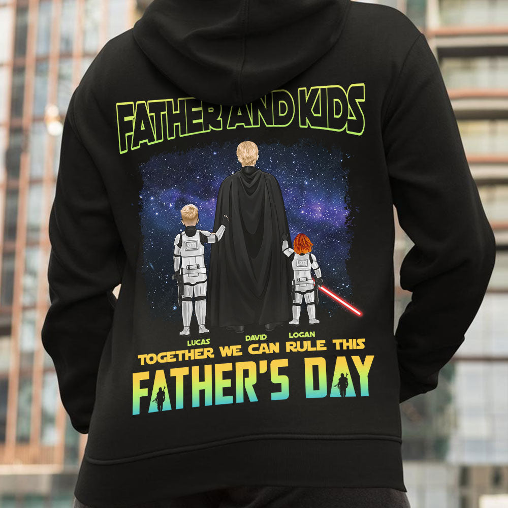 Personalized Star Wars Father's Day T-Shirt for Dad - Cotton Apparel