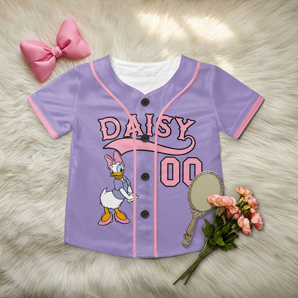 Personalized Disney Baseball Jersey for Kids, Youth, Adult - Unique Gift for Movie Fans