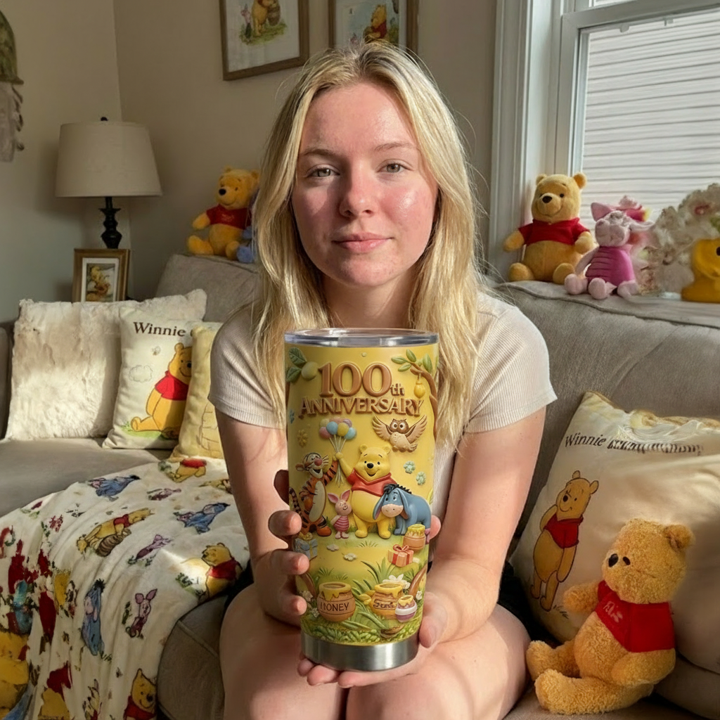 Personalized 100th Anniversary Tumbler Gift for Movie Fans