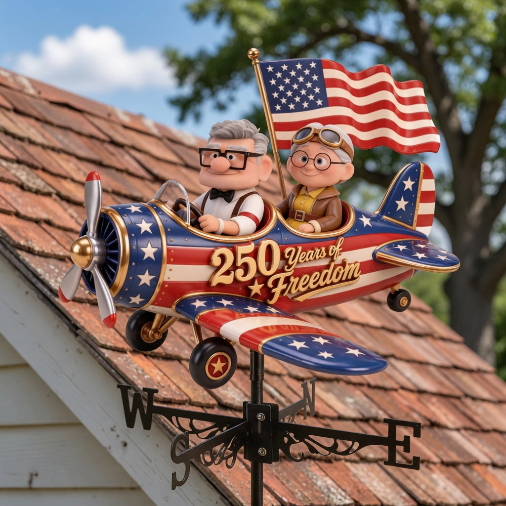 Personalized Weather Vane Custom Family Design for Outdoor Decor