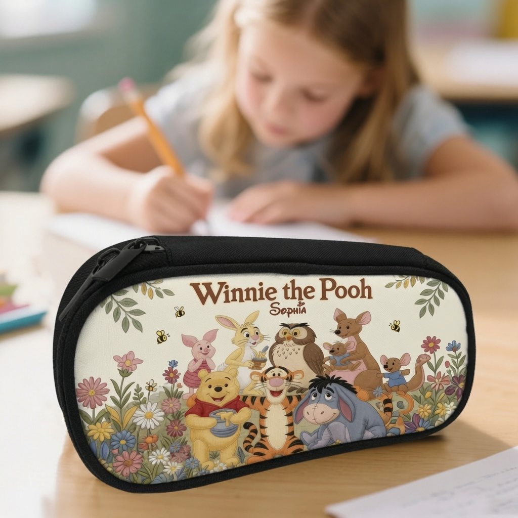 Personalized Winnie the Pooh Backpack Set for Kids - Back to School Gift School Bag+ GradoCreations
