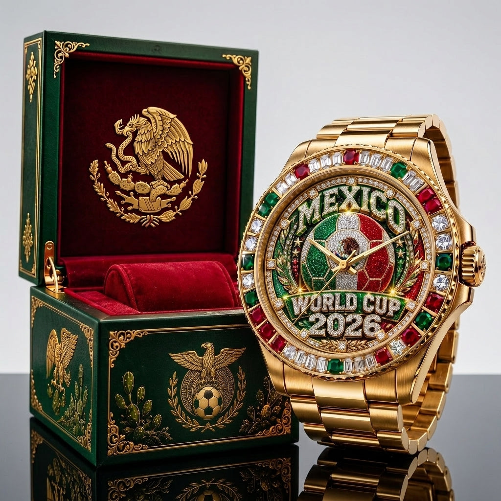 Men's Soccer World Cup 2026 Wrist Watch Gift for Football Fans