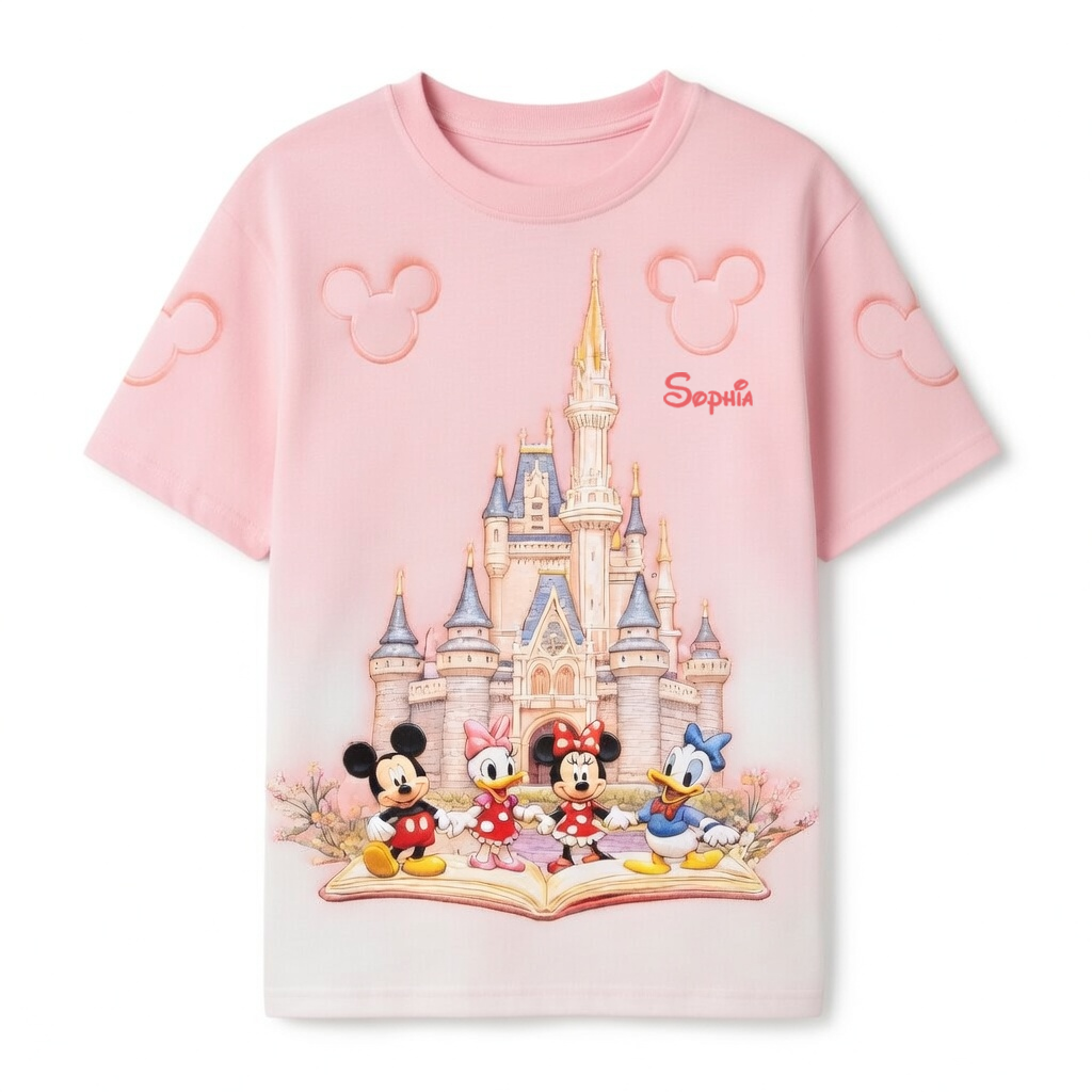 Personalized All Over Print Shirt Magic Castle Gift for Her