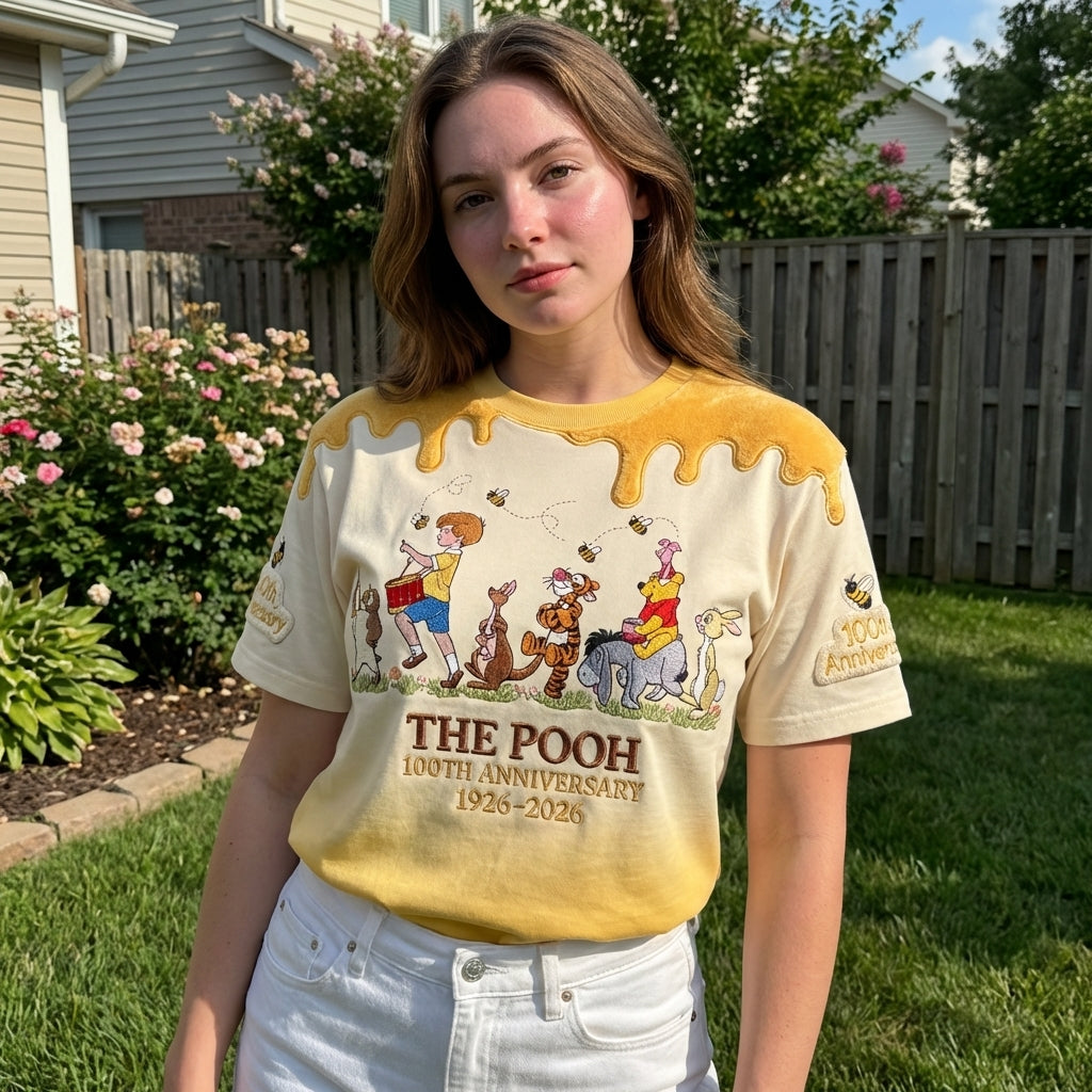 Personalized 100th Anniversary Honey Bear Shirt Gift for Movie Fans