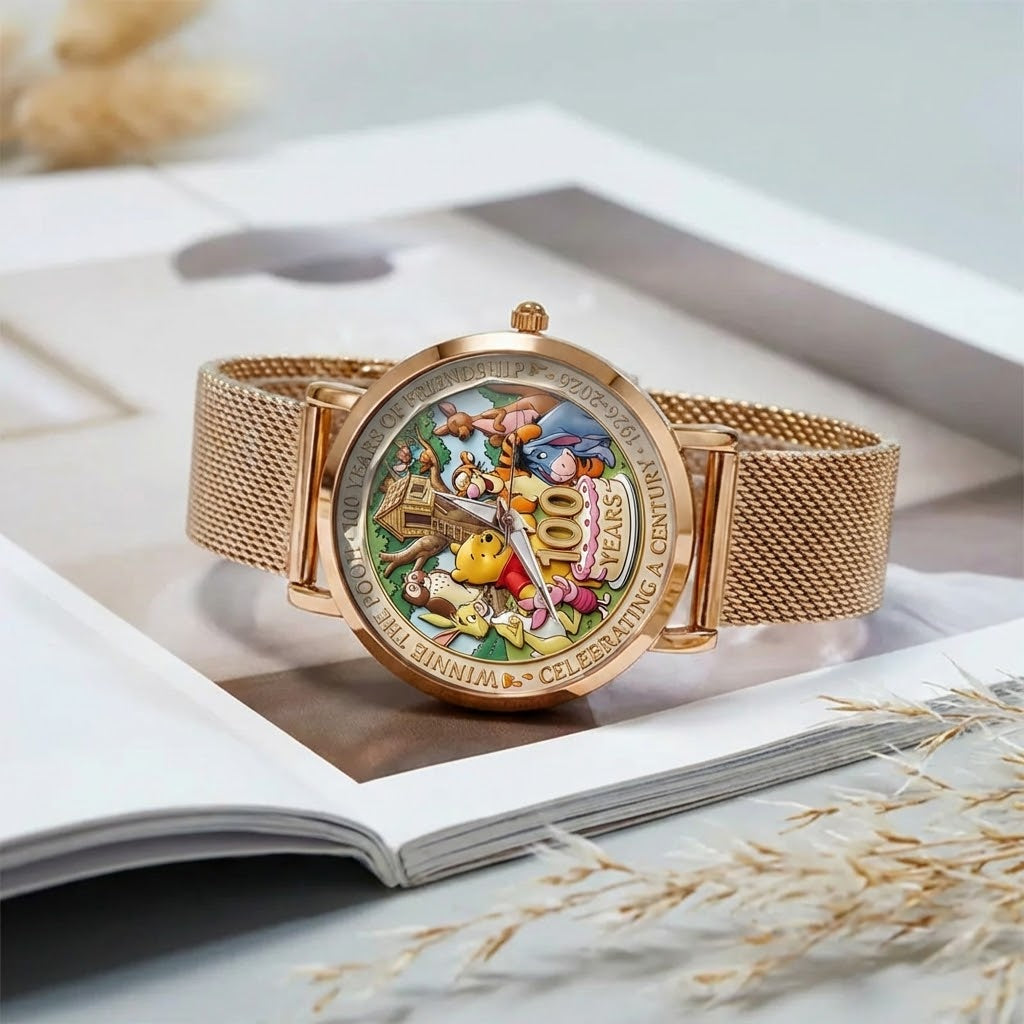 Winnie the Pooh 100 Years Celebration Women's Watch Gift
