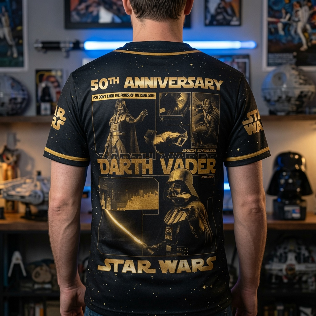 Personalized Star Wars Baseball Jersey Custom Name Gift for Fans