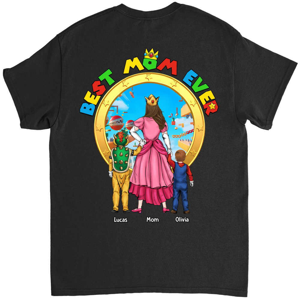 Personalized Super Mommio Gaming Shirt for Mom - Unique Gift