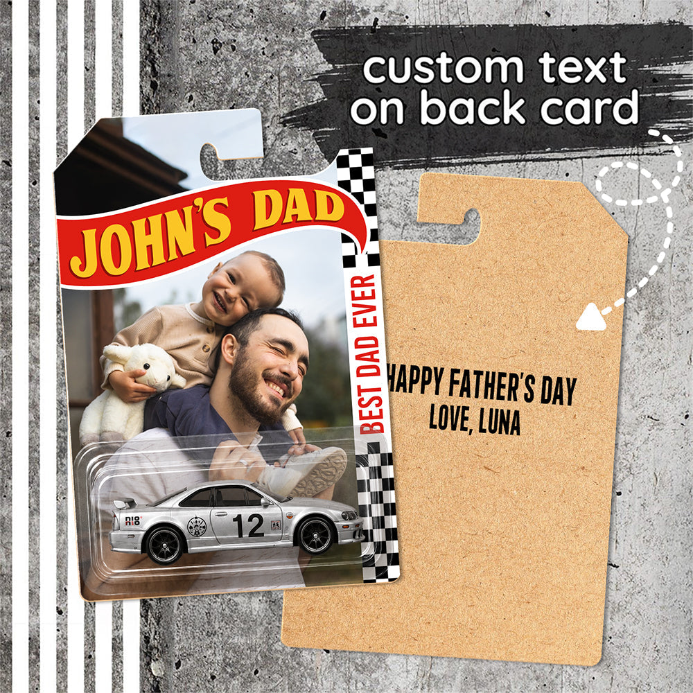Personalized Hot Wheels Collector Packaging Gift for Dad HN590 - Hot Wheels GradoCreations