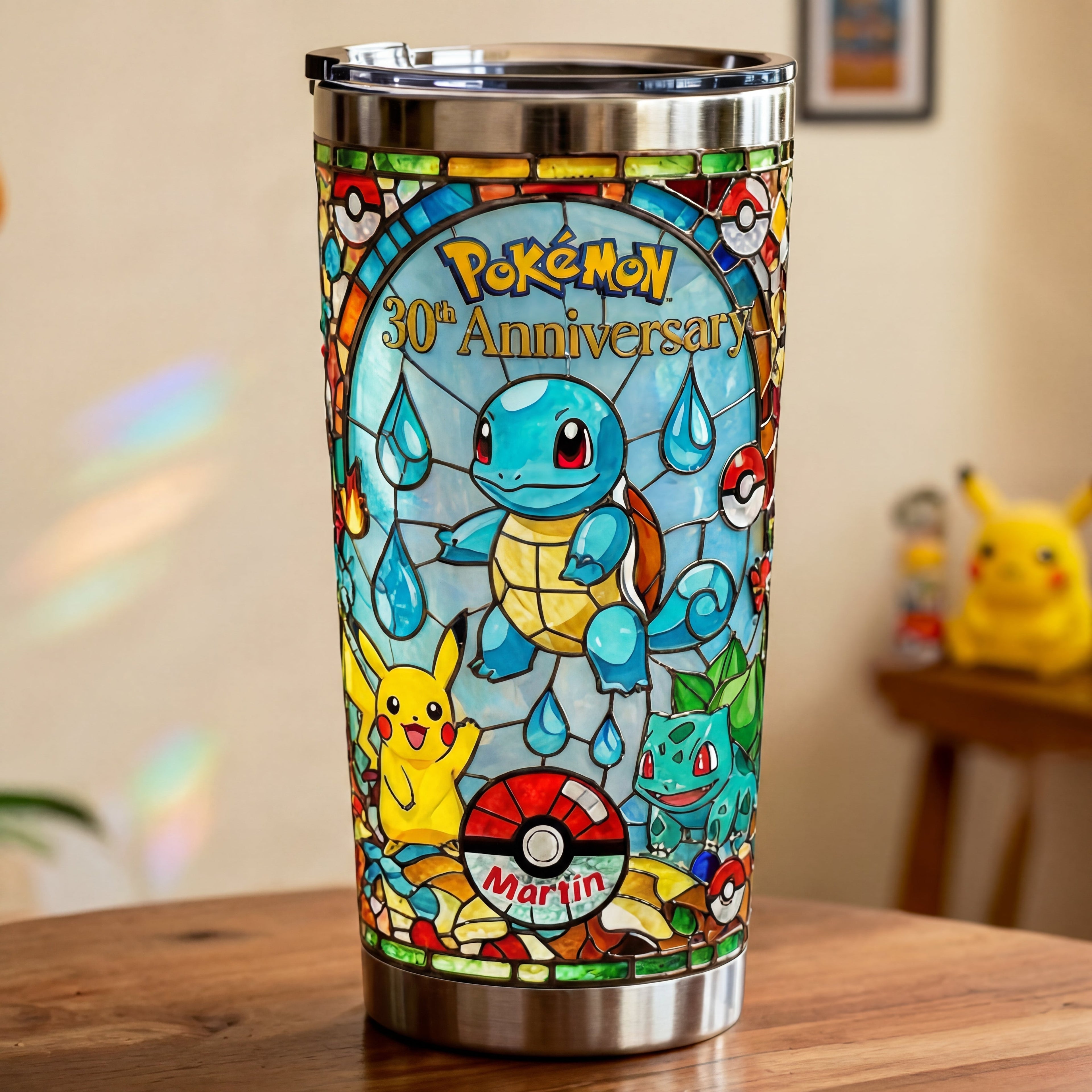 Personalized 30th Anniversary Tumbler Gift for Movie Fans