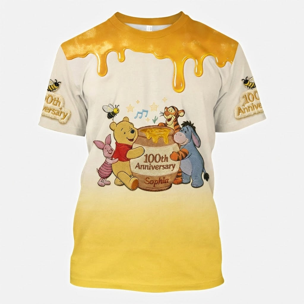 Personalized All-Over Print Anniversary Shirt Gift for Movie Fans