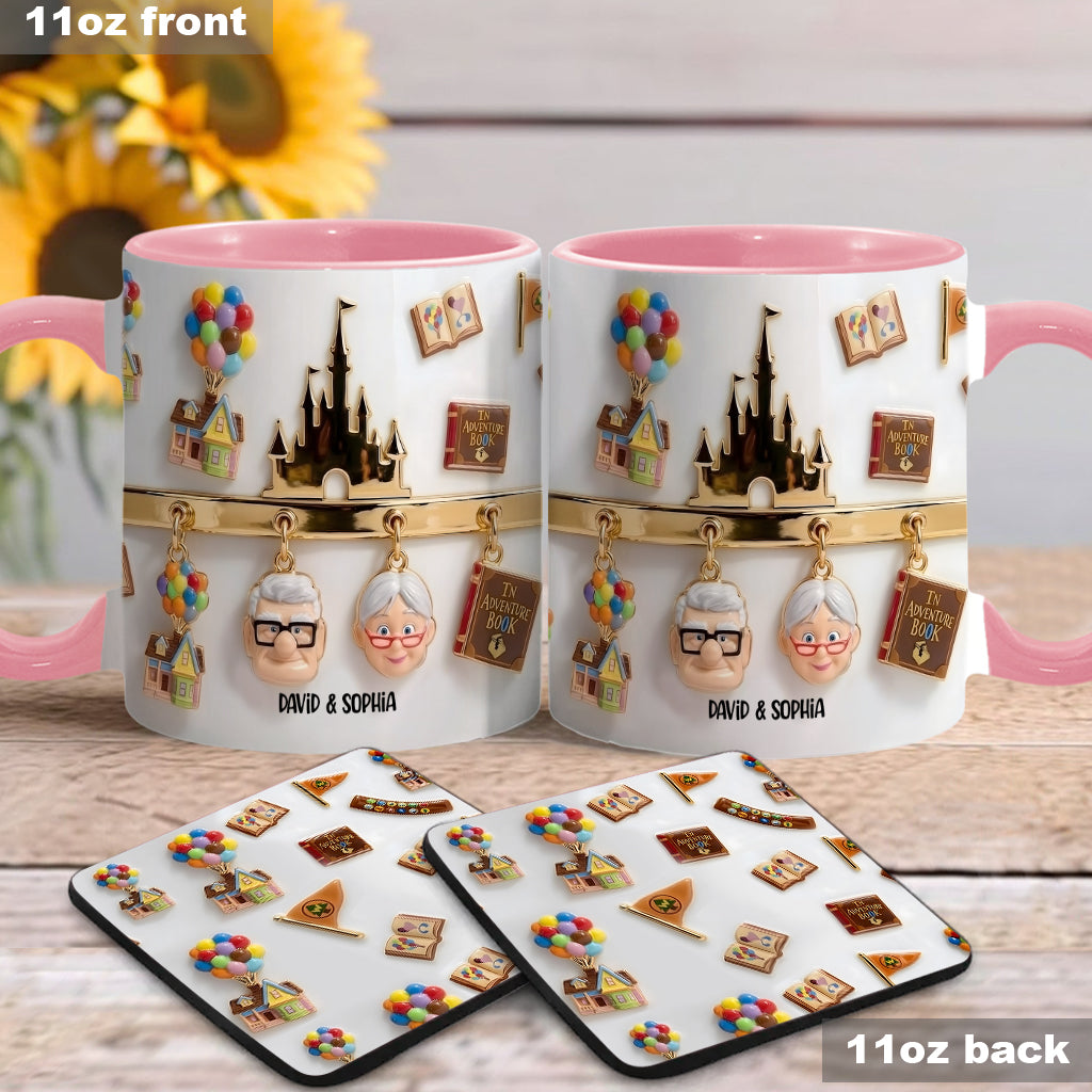 Personalized Accent Mug Gift for Grandparents Couples | GradoCreations
